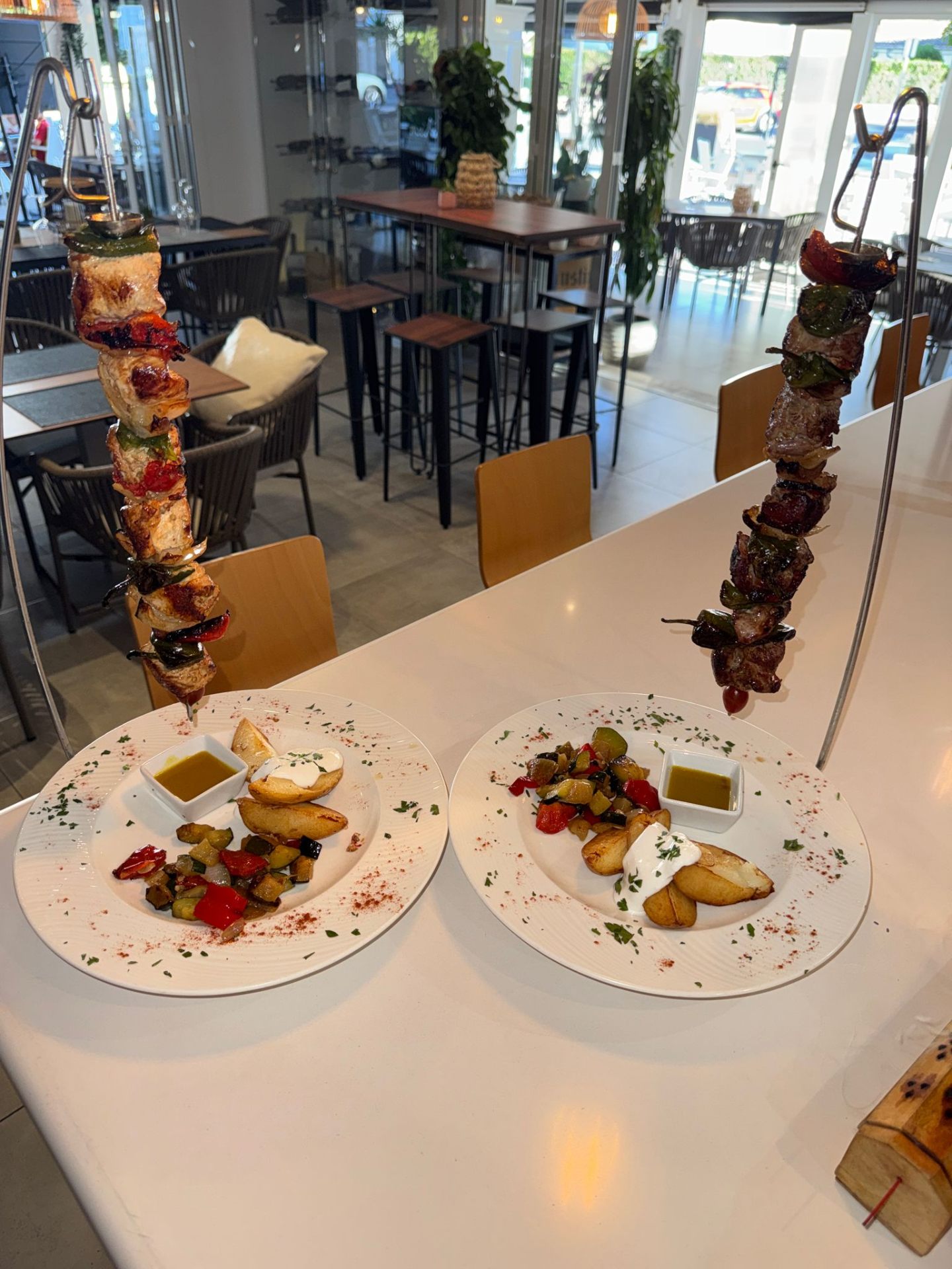 Brochetas — A la brasa